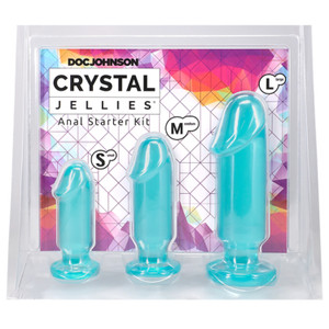 CRYSTAL JELLIES ANAL STARTER KIT