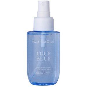 PURE INSTINCT TRUE BLUE PHEROMONE INFUSED HAIR & BODY MIST 99ML