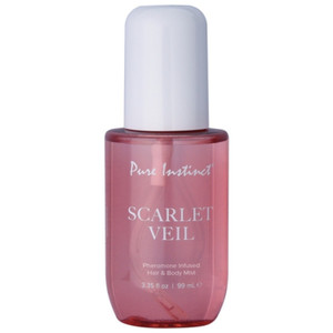 PURE INSTINCT SCARLET VEIL PHEROMONE INFUSED HAIR & BODY MIST 99ML