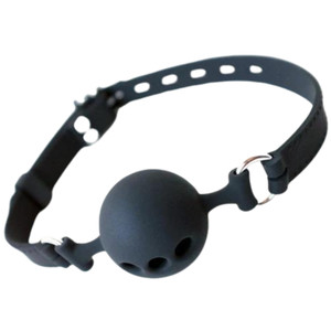 SILICONE BREATHABLE BALL GAG