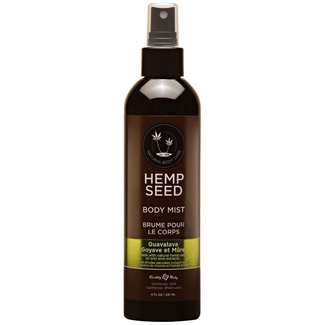 HEMP SEED BODY MIST GUAVALAVA 8 OZ