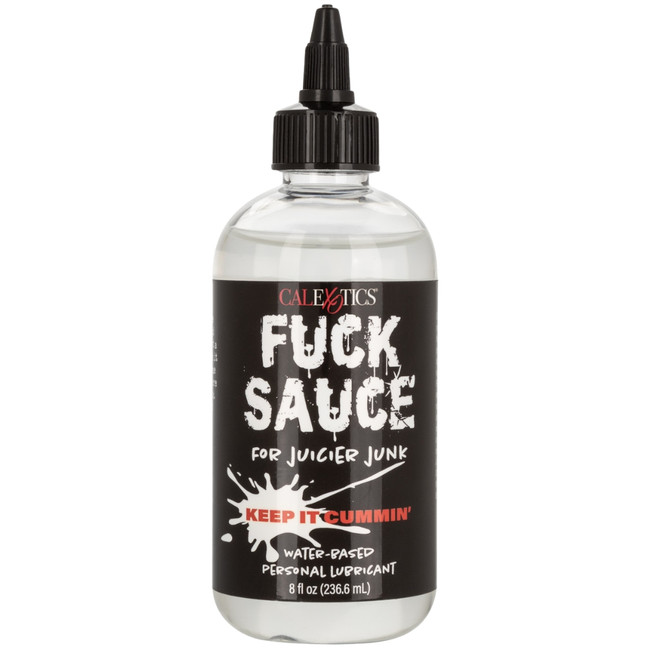 FUCK SAUCE WATER BASED PERSONAL LUBRICANT 8 FL OZ