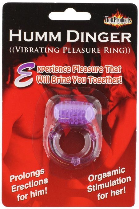 Humm Dinger Vibrating Pleasure Cock Ring