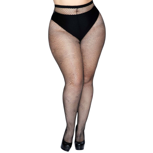 BACKSEAM FISHNET TIGHTS QUEEN