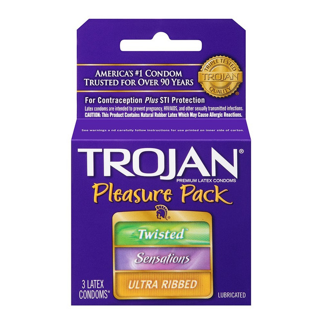 Trojan Pleasure Pack Condoms