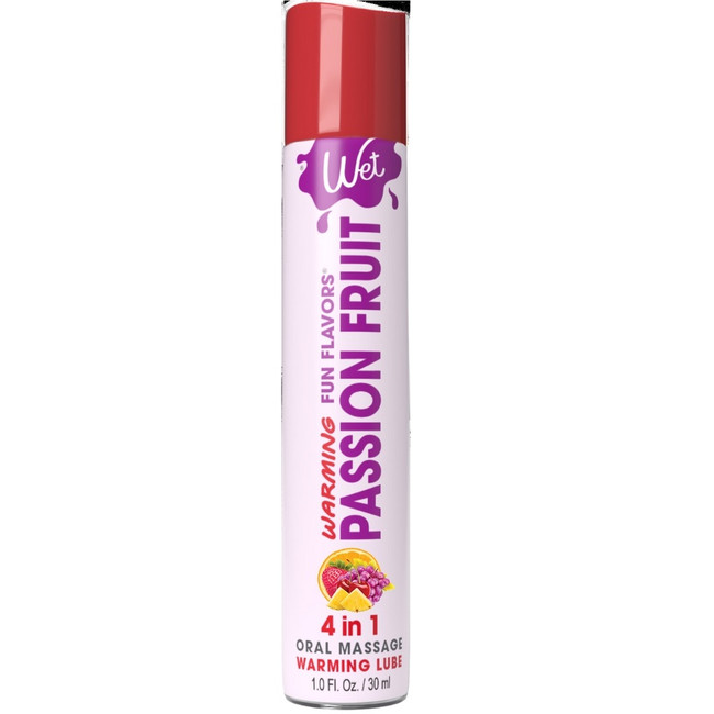 WET FLAVORED PASSION PUNCH EDIBLE LUBRICANT 1 OZ