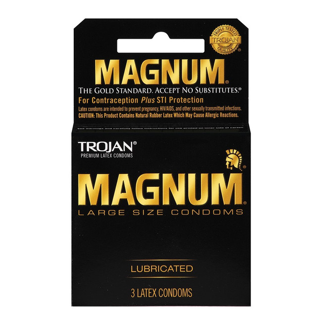 Trojan Magnum Lubricated Condoms