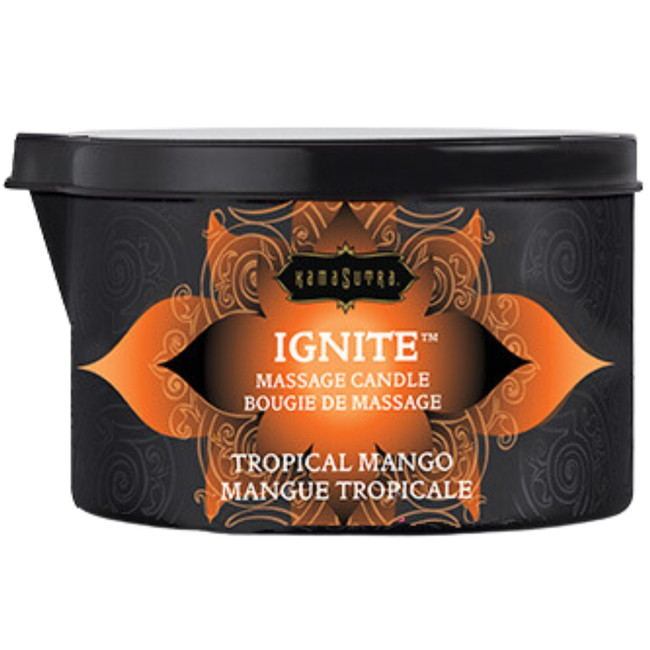 IGNITE MASSAGE OIL CANDLE TROPICAL MANGO