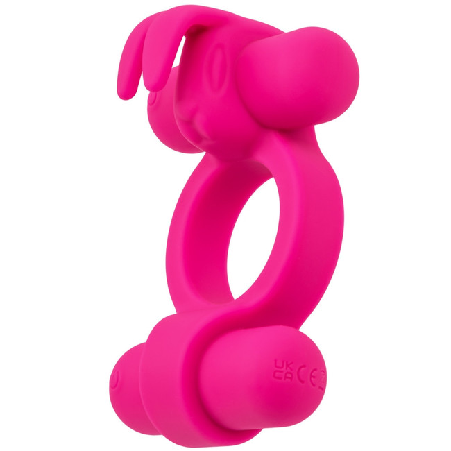 SILICONE ROCKIN RABBIT RECHARGEABLE VIBRATING RING