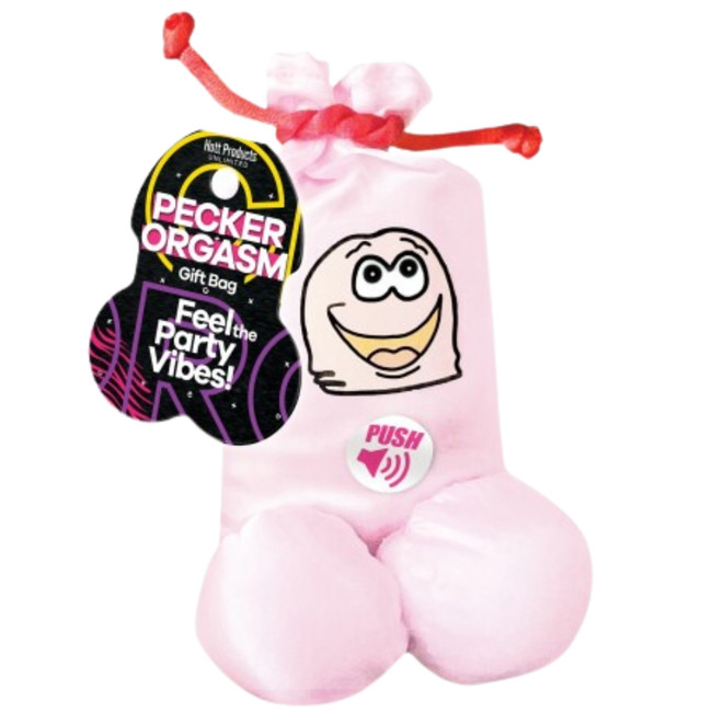 PECKER ORGASM TALKING GIFT BAG