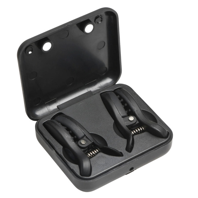 DARK GRIP VIBRATING NIPPLE CLAMPS