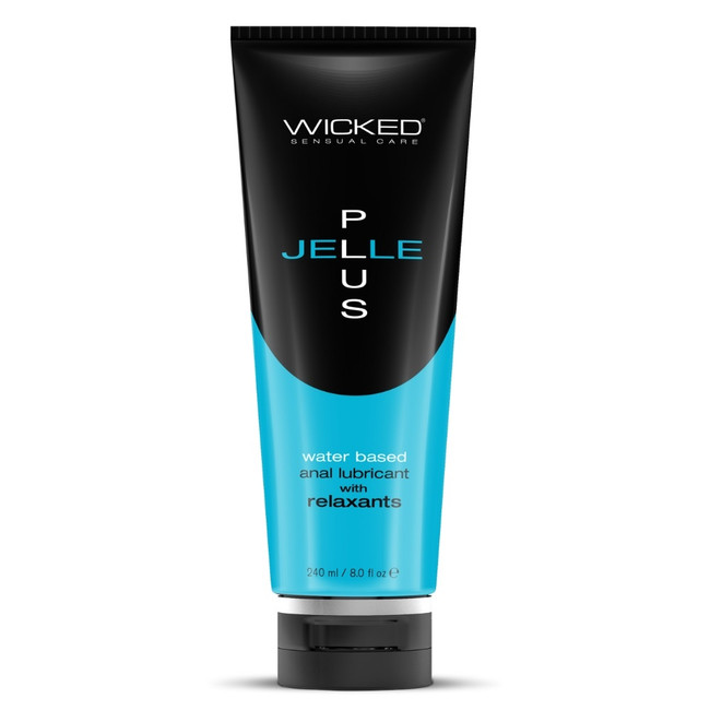 WICKED JELLE PLUS ANAL LUBE 8OZ