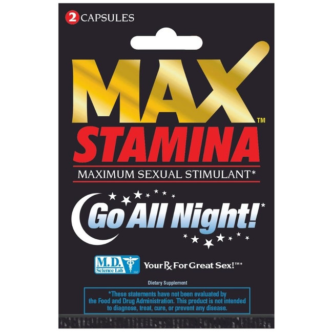 MAX STAMINA MALE ENHANCEMENT 2 CT