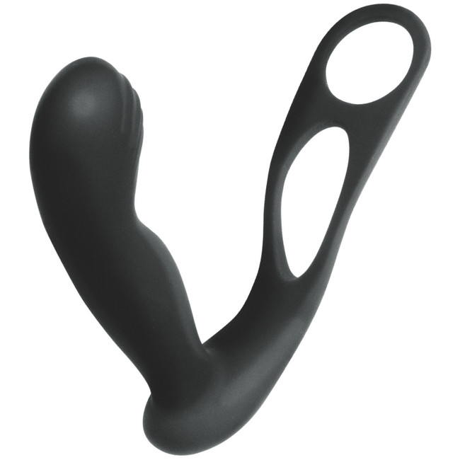 BUTTS UP PROSTATE MASSAGER WITH SCROTUM AND COCK RING