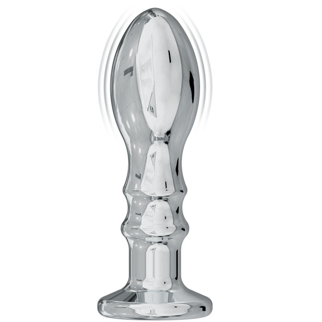 ASS-SATION REMOTE VIBRATING METAL ANAL PLEASER