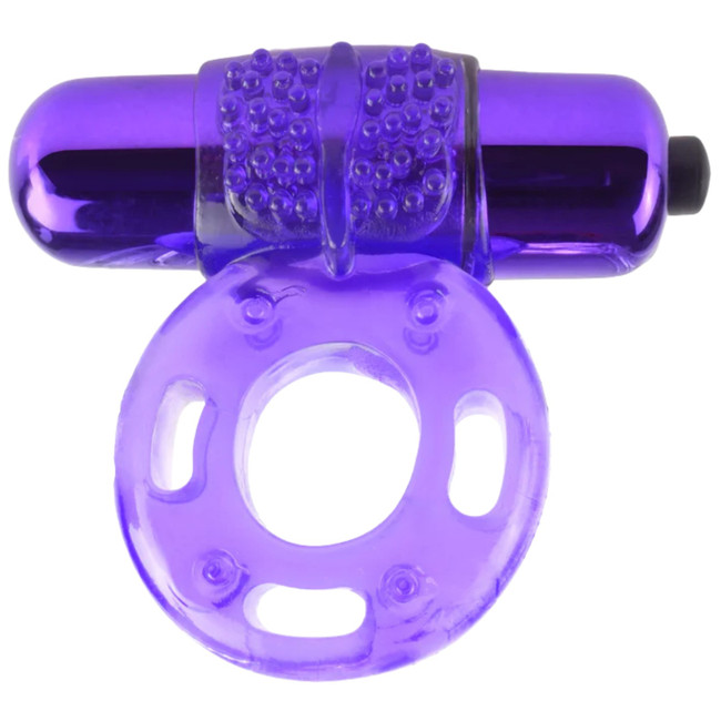 FANTASY VIBRATING SUPER C RING PURPLE