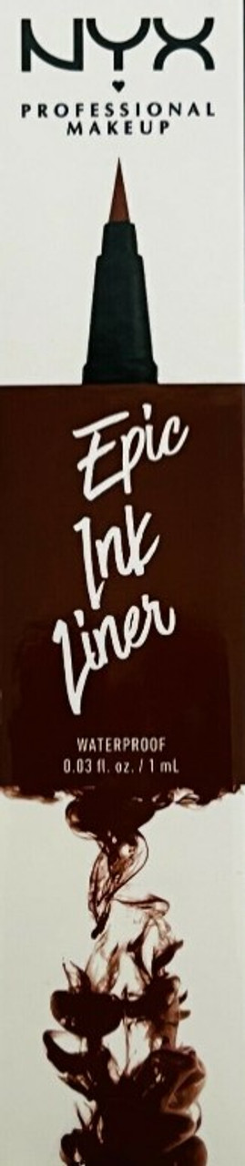 Ink NYX Supply Epic Liner Apex Beauty #Brown -