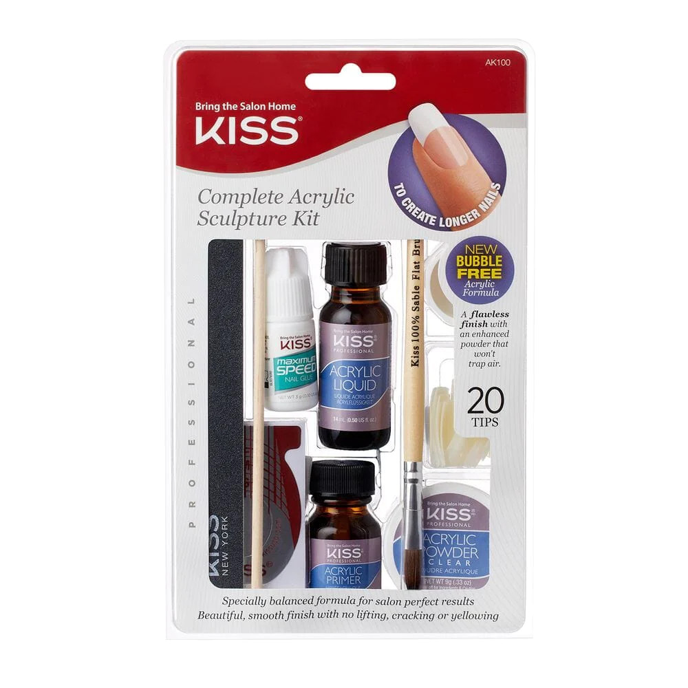 Kiss Acrylic Sculpture Kit AK100 Apex Beauty Supply