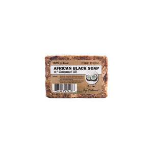 By Natures African Black Soap w/ Coconut Oil By Natures African Black Soap w/ Coconut Oil