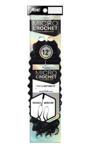 Mane Concept Micro Crochet "Deep Wave" 12" #Natural Black