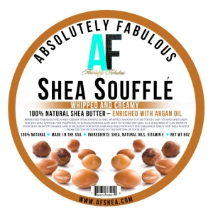 Shea Souffle Argan Shea Butter 8oz