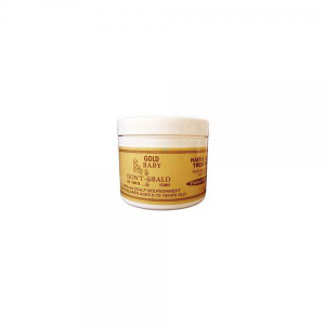 Baby Don't Be Bald Gold 4oz. Baby Don't Be Bald Gold 4oz.