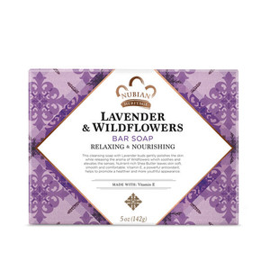 Nubian Heritage Lavender & Wildflowers Bar Soap Nubian Heritage Lavender & Wildflowers Bar Soap
