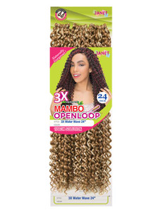 Janet 24" Mambo Openloop Water Wave #PFS1B/BURG