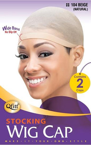 Qfitt Stocking Wig Cap #104 Beige (Natural) Qfitt Stocking Wig Cap #104 Beige (Natural)
