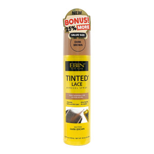 EBIN Tinted Lace Aerosol Spray #Dark Brown 5.07 oz