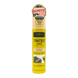 EBIN Tinted Lace Aerosol Spray #Medium Warm Beige 5.07 oz