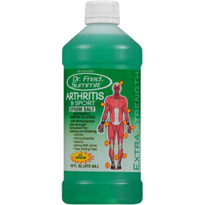 Dr. Fred Summit Arthritis & Sport Epsom Salt Rubbing Alcohol Dr. Fred Summit Arthritis & Sport Epsom Salt Rubbing Alcohol