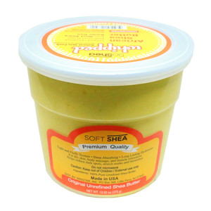 Soshea Raw Shea Butter Original Unscented 12 oz Soshea Raw Shea Butter Original Unscented 12 oz