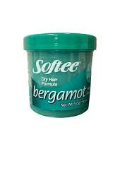 Softee Bergamot Hair Dress & Pressing Oil 5oz