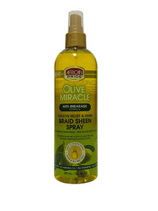 African Pride Braid Sheen Spray Olive African Pride Braid Sheen Spray Olive