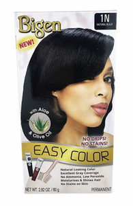 Bigen Easy Color Permanent Dye 1N Natural Black 2.8 oz Bigen Easy Color Permanent Dye 1N Natural Black 2.8 oz
