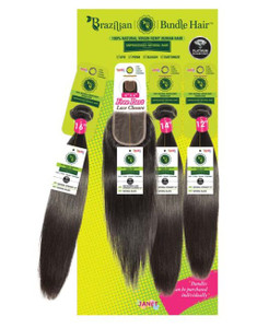 Janet HH Brazilian Natural Straight 14,16,18" #Natural Janet HH Brazilian Natural Straight 14,16,18" #Natural