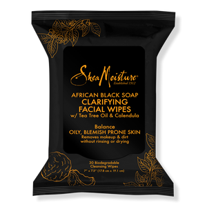 Shea Moisture Black Soap Facial Wipes
