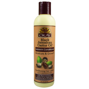 Okay Black Jamaican Castor Oil Leave-In Conditioner 8 fl. oz. Okay Black Jamaican Castor Oil Leave-In Conditioner 8 fl. oz.