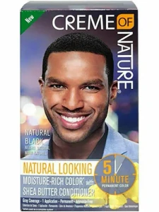 Creme of Nature Men's Hair Color "Natural Black" 