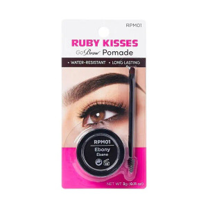 Ruby Kisses Go Brow Pomade Ebony #RPM01 Ruby Kisses Go Brow Pomade Ebony #RPM01