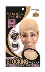 M&M Prem Stocking Wig Cap Beige #5075 M&M Prem Stocking Wig Cap Beige #5075