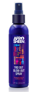 Afro Sheen 'Fro Out Blow-Out Spray 6 oz Afro Sheen 'Fro Out Blow-Out Spray 6 oz