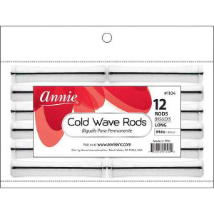 Annie Cold Wave Rods White Long #1104 Annie Cold Wave Rods White Long #1104