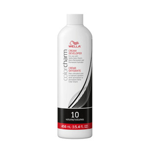 Wella Color Charm 10 Volume Cream Developer 15.4 fl. oz. Wella Color Charm 10 Volume Cream Developer 15.4 fl. oz.