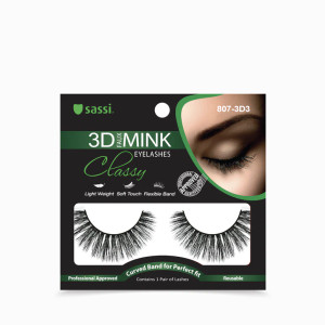 Sassi 3D Faux Mink Lashes 807-3D3 Sassi 3D Faux Mink Lashes 807-3D3