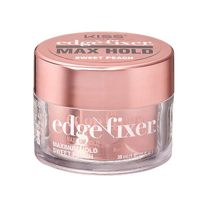 Kiss Edge Fixer 24 hour Max Hold #Sweet Peach - 1.01oz Kiss Edge Fixer 24 hour Max Hold #Sweet Peach - 1.01oz