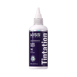 Kiss Color Tintation Semi Permanent "Black Violet" 5 oz Kiss Color Tintation Semi Permanent "Black Violet" 5 oz