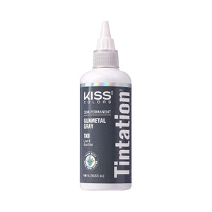 Kiss Colors Tintation Semi Permanent "Gunmetal Gray" 5 oz. Kiss Colors Tintation Semi Permanent "Gunmetal Gray" 5 oz.