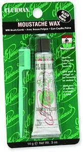 CLUBMAN Moustache Wax #Black